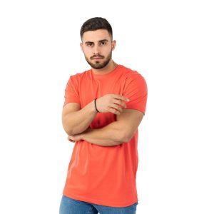 تیشرت یونیسکس گلبهی نارنجی کانی راش