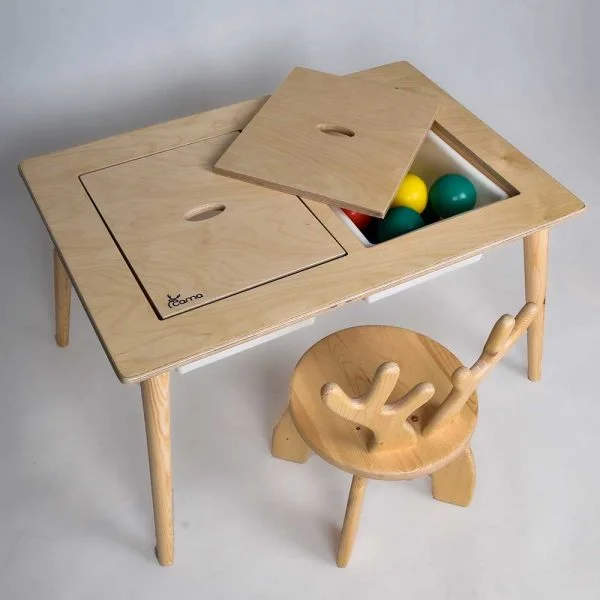 میز چوبی مونته سوری کودک کاما Cama