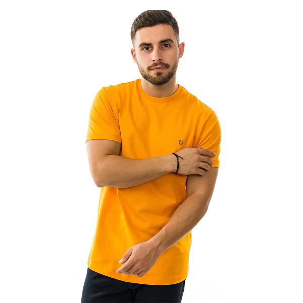 تیشرت یونیسکس پرتقالی آستین کوتاه کانی راش