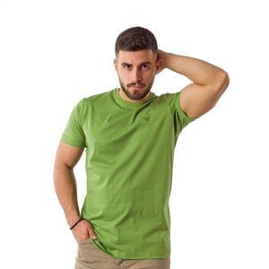 تیشرت یونیسکس سبز بیشه ای کانی راش
