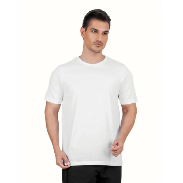 تیشرت سفید یونیسکس کانی راش