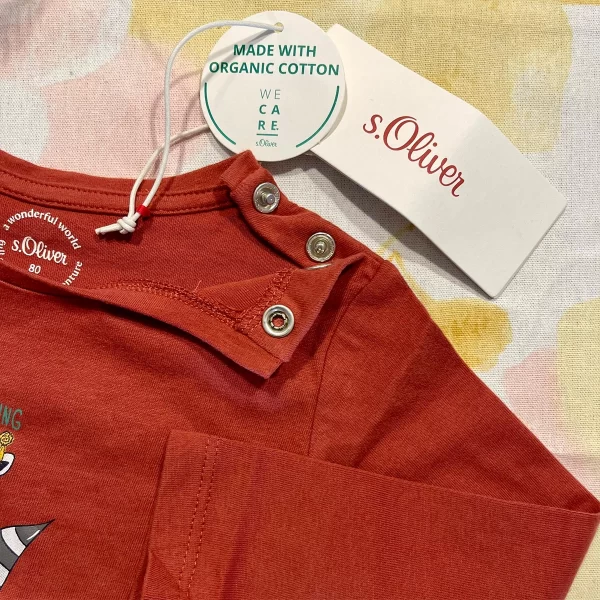 بلوز بچگانه طرح راکون S Oliver