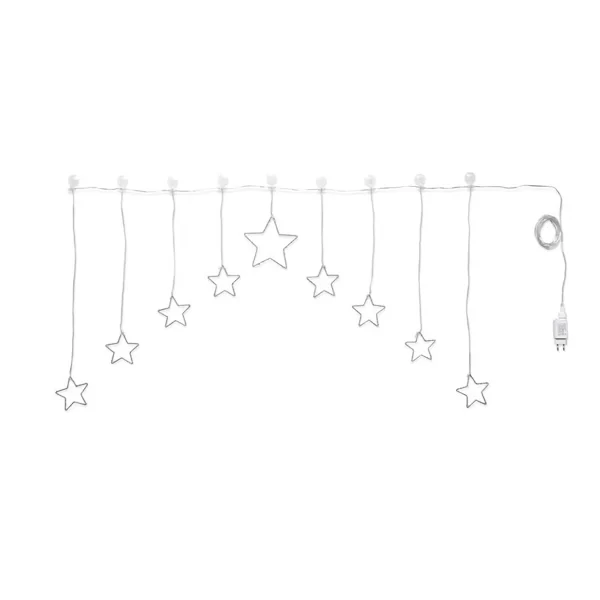 ریسه LED ستاره های فلزی چیبو