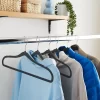 چوب لباسی با روکش مخمل چیبو 6 عددی