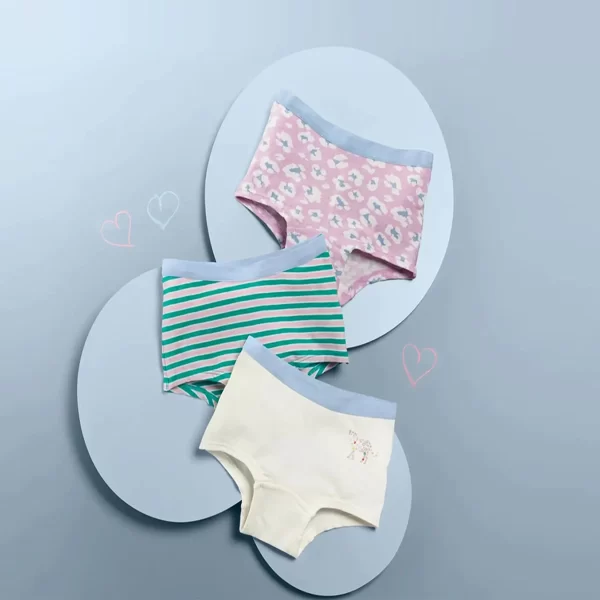 شورت پادار دخترانه چیبو 3 عددی