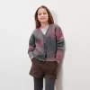 ژاکت دخترانه پشمی گرم چیبو