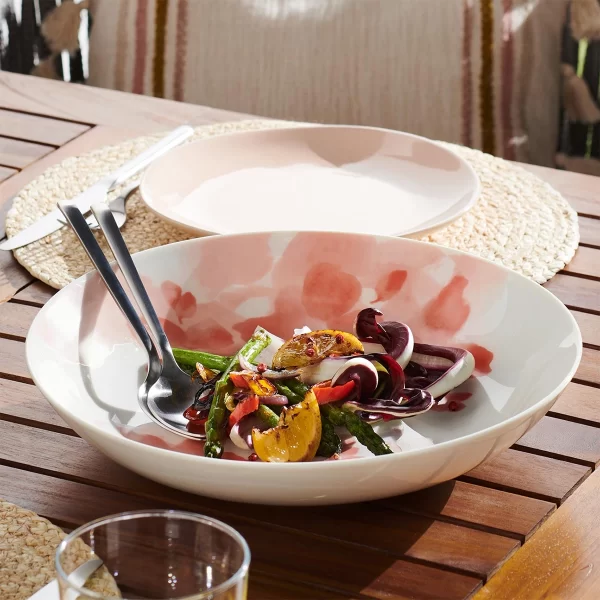 ظرف سرو آبرنگی چینی چیبو