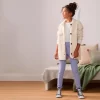 شلوار کتان یاسی دخترانه چیبو