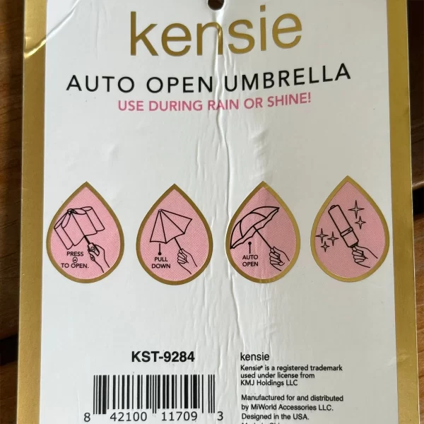 چتر طرح دار زنانه kensie