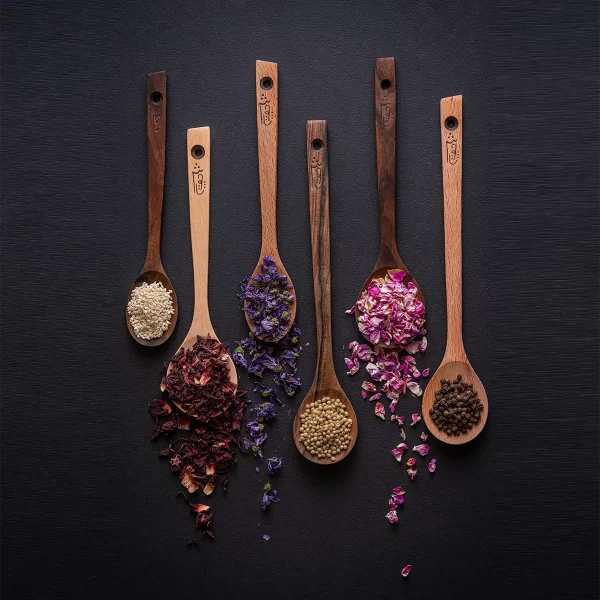 ملاقه چوبی دسته بلند چوتاش
