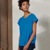 تیشرت ورزشی آبی زنانه چیبو