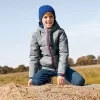 کلاه بافت آبی بچگانه چیبو