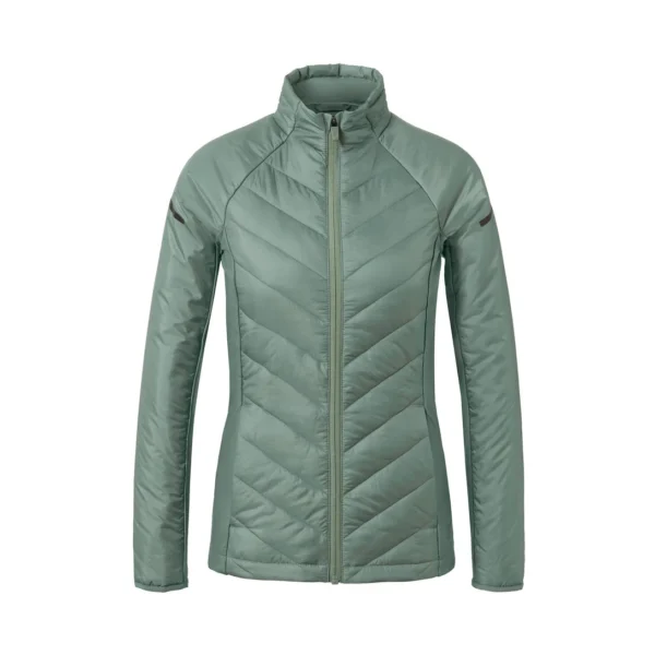 کاپشن سبز مریم گلی زنانه چیبو