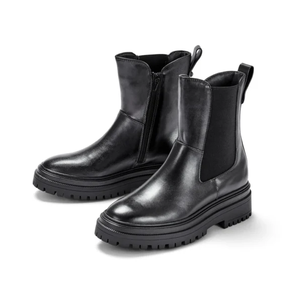 نیم بوت چرمی زنانه چیبو