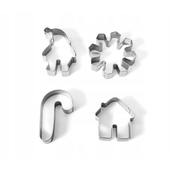 قالب کوکی فلزی چیبو 4 عددی