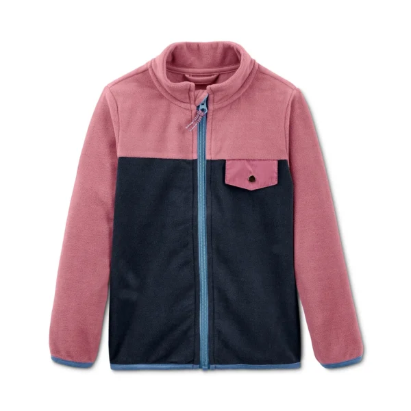 ژاکت پولار صورتی دخترانه چیبو