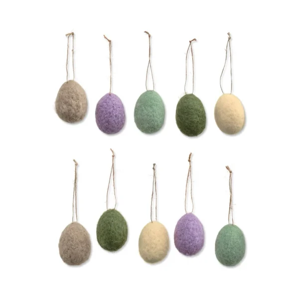 ست تخم مرغ های نمدی چیبو 10 عددی