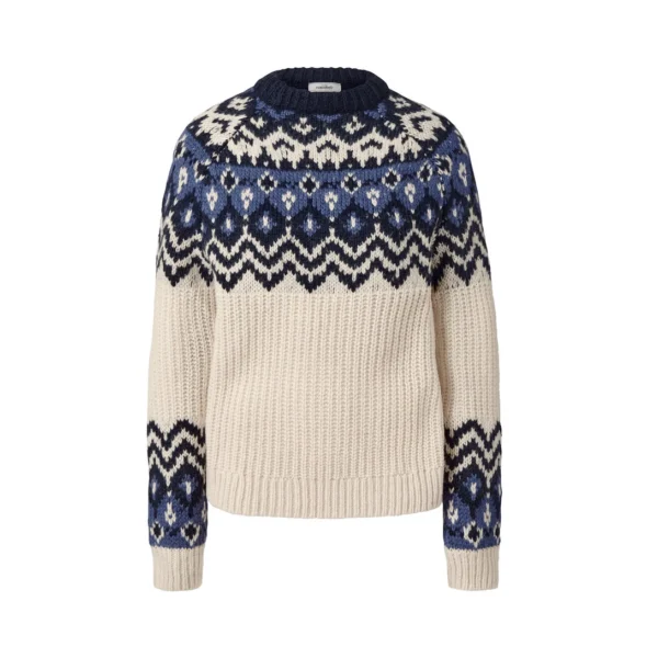 ژاکت بافت نروژی زنانه چیبو