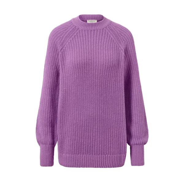 پلیور یاسی پشمی زنانه چیبو