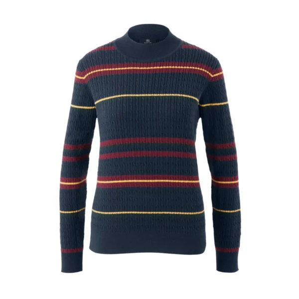 بلوز بافت یقه گرد زنانه چیبو