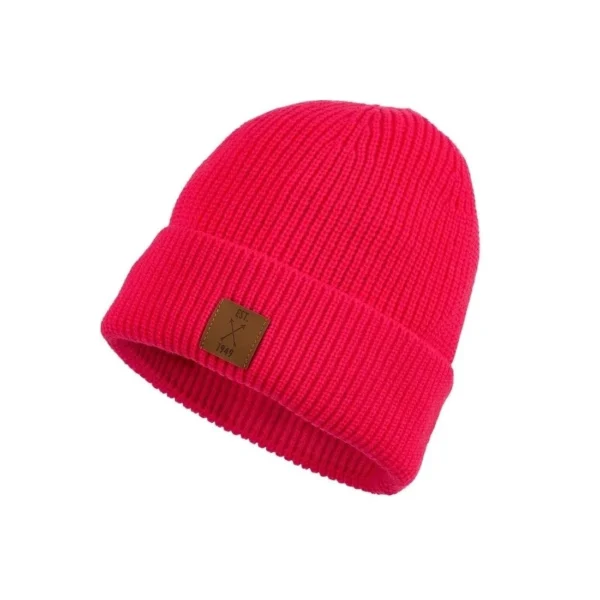 کلاه بافت قرمز زنانه چیبو