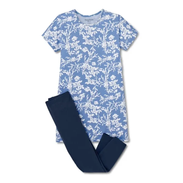 ست راحتی پیراهن و لگ دخترانه چیبو