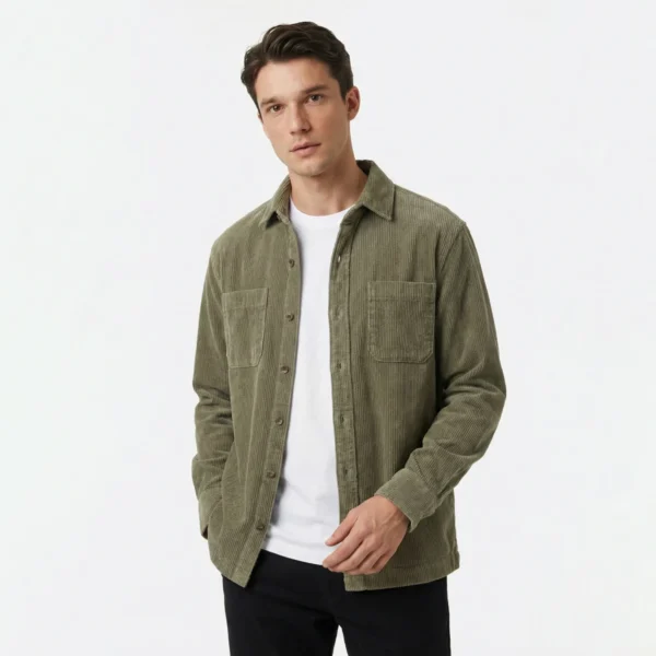 اورشرت مخملی سبز کانی راش